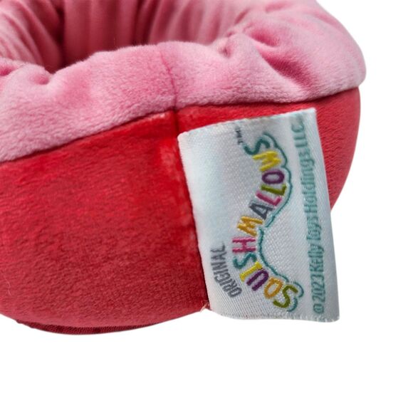 Squishmallow Scarlet The Strawberry Slippers Womens 7-8 Red Green Pink Casual - Picture 9 of 12